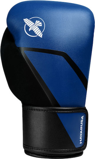 Hayabusa Mănuși de Box din Piele pentru Competiție Albastru