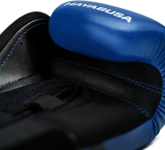 Hayabusa Mănuși de Box din Piele pentru Competiție Albastru