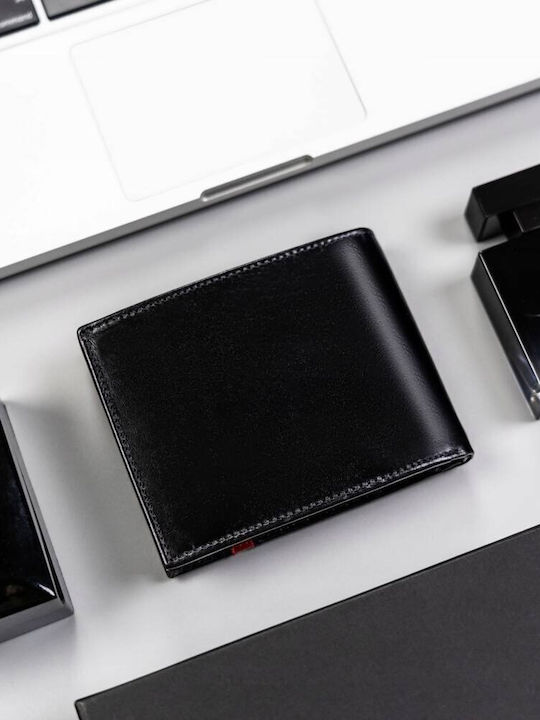 Ανδρικό Πορτοφόλι με RFID Μαύρο