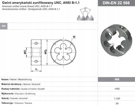 Fanar Bohrer HSS für Metall