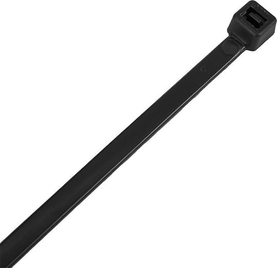 Neo Δεματικά Καλωδίων Πλαστικά 300mmx4.8mm σε Μαύρο χρώμα (100τμχ)