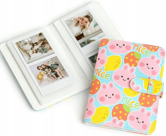 Photo Album 64x Fujifilm Instax Mini 99 41 12 40 11 Evo Liplay Link Pink Bear Nice