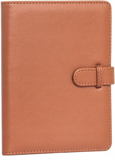 Photo Album 80 Photos Fuji Instax Wide 400 Square Polaroid 600 Sx70 Now Brown