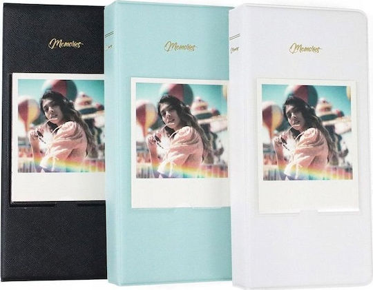 Photo Album 64 Photos Fuji Instax Wide 400 Square Polaroid 600 Sx70 Now Green