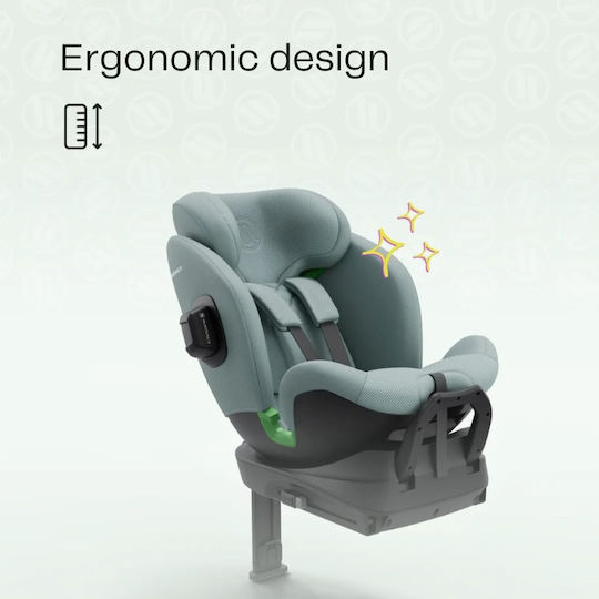 Avionaut Stardust Детско Столче за Кола i-Размер с Isofix Сив