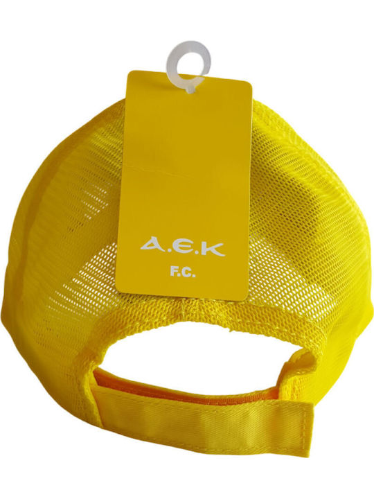 Stamion Καπέλο Καλοκαιρινό Aek Κίτρινο
