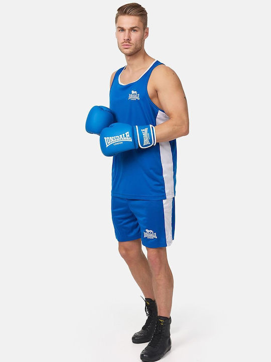 Lonsdale Amateur Sleeveless Shirt 119126-3009 for Boxing Blue