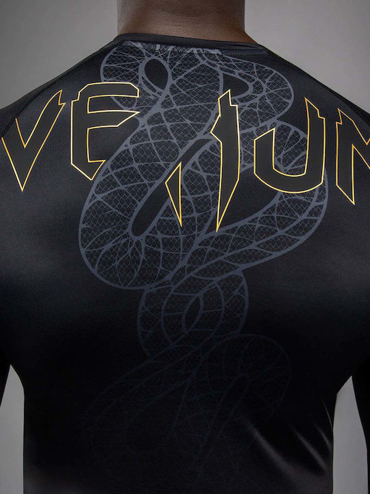 Venum Тениска VENUM-05747-109 за Джиу-джицу / ММА Черен