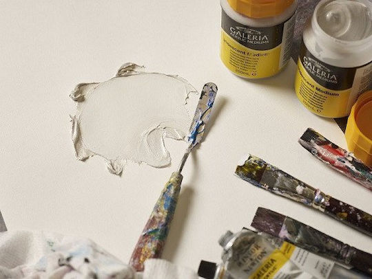 Galeria Acrylic 120ml Permanent Green Medium 484
