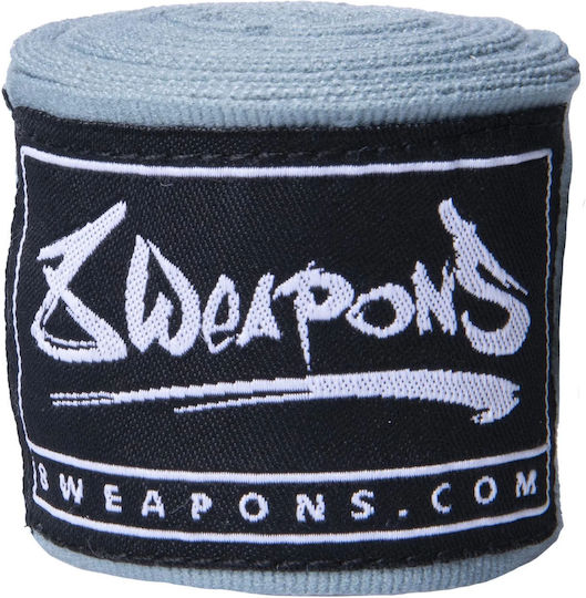 8 Weapons Semi-Elastic Hand Wraps 3.5 M Gray