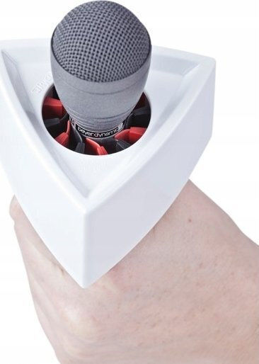Rycote Triangular Flag Λευκή Αξεσουάρ Βάσης Μικροφώνου