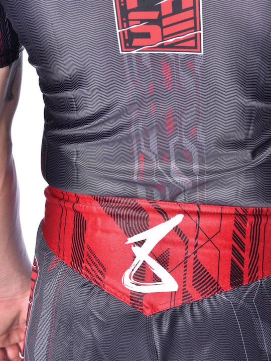 8 Weapons 8310012-BKRE MMA Shorts Black