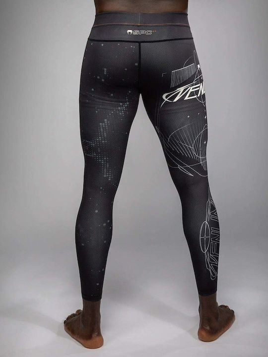 Venum Spats Long Men Martial Arts Leggings Black