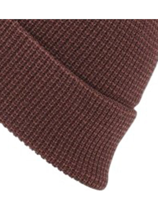 V.co Baseline Beanie Γυναικείος Σκούφος Πλεκτός σε Μπορντό χρώμα
