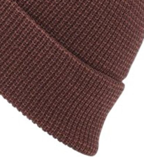 V.co Baseline Beanie Beanie Knitted in Burgundy color
