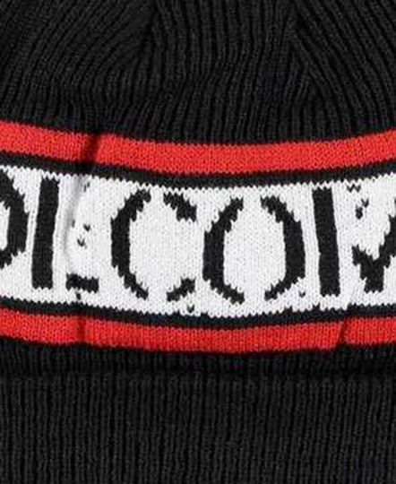 Beanie Beanie Knitted in Black color