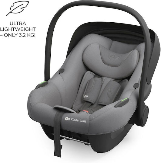 Kinderkraft I-LITE Καθισματάκι Αυτοκινήτου i-Size με Isofix Grey