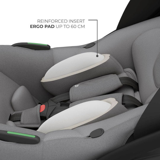 Kinderkraft I-LITE Καθισματάκι Αυτοκινήτου i-Size με Isofix Grey