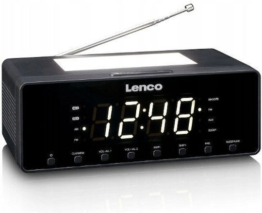 Lenco Lenco Digital Tabletop Clock LED Black CR-540BK