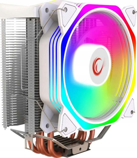 Rampage Octagon C50 CPU Kühlung für Socket 1700 / AM5 mit ARGB Beleuchtung Weiß