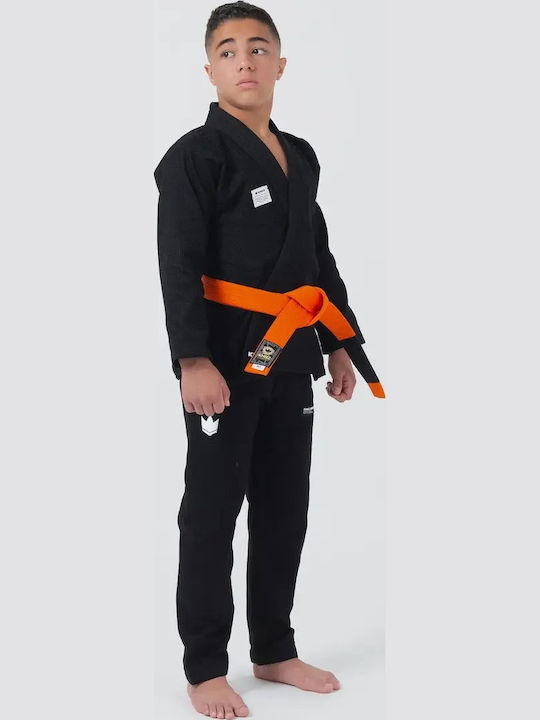 Kingz Kore Παιδική Στολή Jiu Jitsu Μαύρη