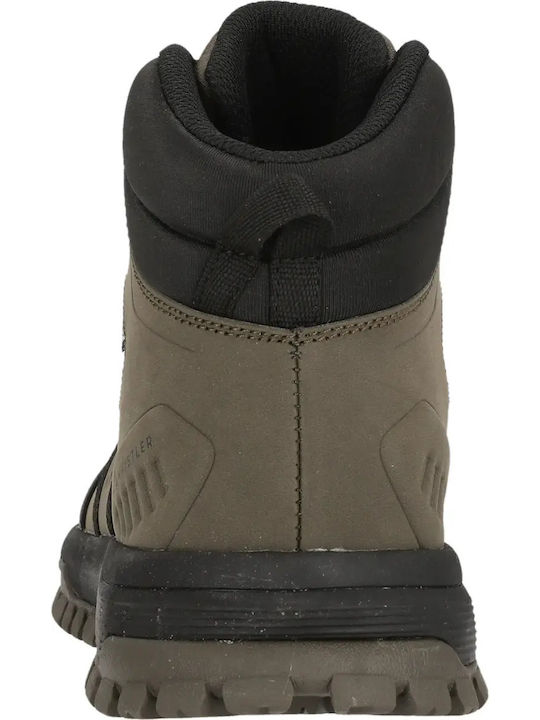 Green Men's Boots Waterproof