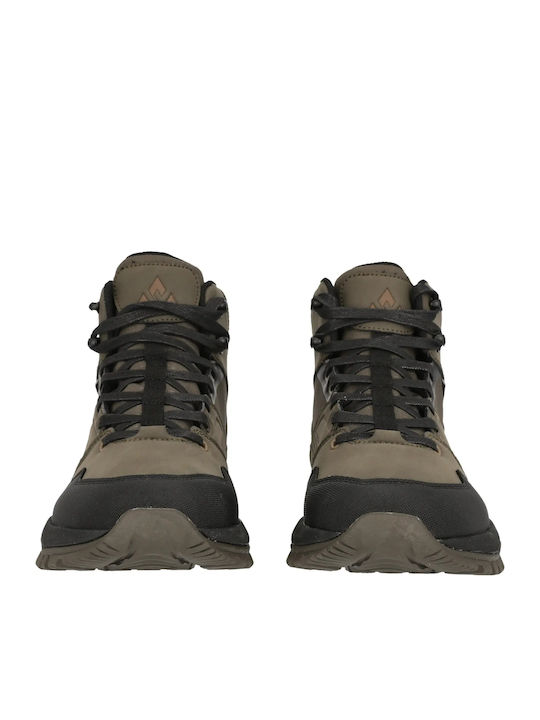 Green Men's Boots Waterproof