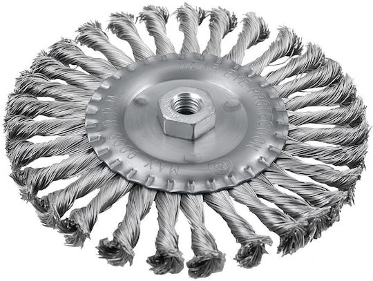 Wire Disc Brush 150 Mm Twisted Steel Wire M14