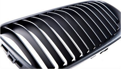 Mtuning Sportliche Auto Dekorative Maske Monogitter Matt Schwarz BMW 3 E92 E93 Facelift 2010-2013