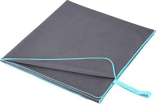 Nils Microfiber Towel Body Gray 200x90cm