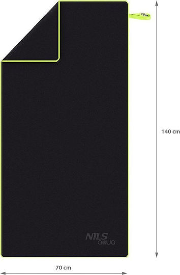 Nils Prosop Din Microfibră Pentru Corp Negru 140x70cm