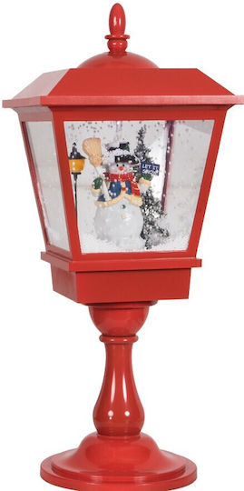 Lianos Crăciun Lampion Roșu 64x27cm.