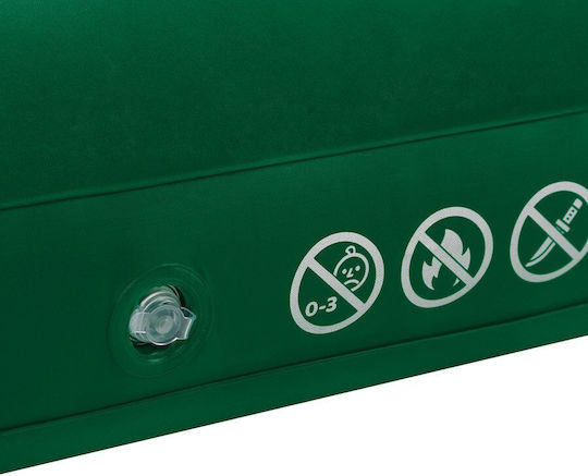 Nils Double Camping Sleeping Mat 191x137cm in Green color