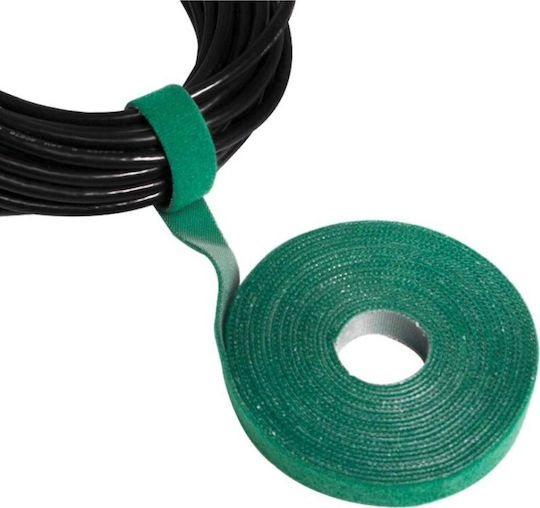 Techly Self-Adhesive Hook & Loop Tape Black 20mmx10m 1pcs 8051128108323