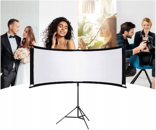 Studio Photography Reflector 4-in-1 U-Shaped Curved 180x60cm + K&F Tripod Stand KF18.0012 Curved Reflectors