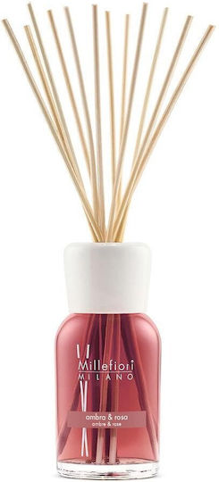 Millefiori Milano Home Fragrance Diffuser Amber and Rose 500 ml