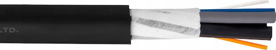 Power Cable Akyga Ev Power Cable Ak-sc-e12 Cu 5x6mm + 2x0.5mm 3-phase 32a 450/750v 1m
