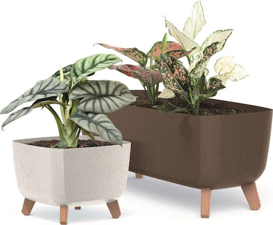 Prosperplast Gracia Саксия Кафяв 29x29см.