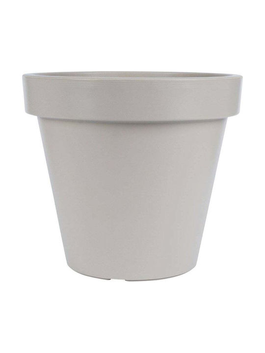 Vilde Γλάστρα Πλαστική Beige 35x35εκ.