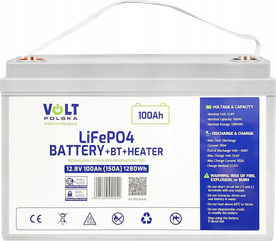 Azo Digital UPS Battery with Capacity 100Ah and Voltage 12.8V 1pcs