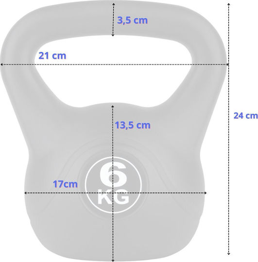 Funfit Gym&fitness 6 kg Übung Kettlebell