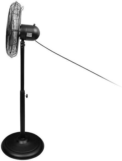Blow Ανεμιστήρας Ορθοστάτης 60W Διαμέτρου 40.64cm Μαύρος