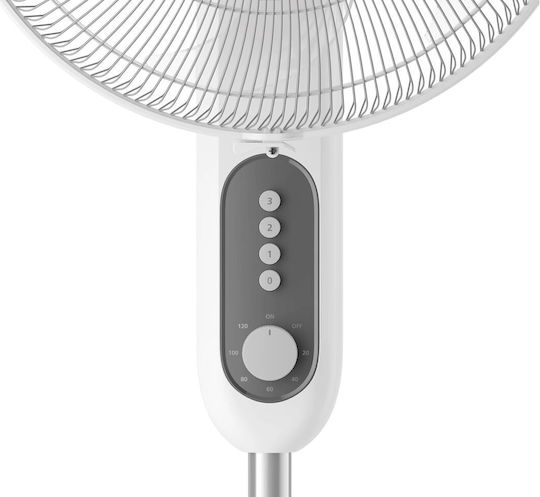 Philips Fan Cx1220 Ventilator Sockel 45W mit Fernbedienung Weiß