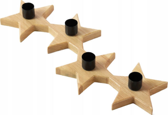 Home&Styling Collection Crăciun Lemnos Suport pentru lumânare