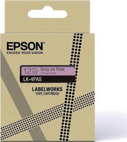 Epson Etikettenband in Rosa Farbe 1Stück