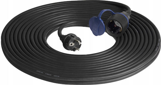 Orno Waterproof Extension Cable Cord 3 x 1.5mm²/20m Green