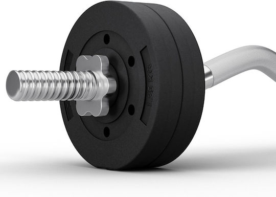 Zipro Δίσκος Λαστιχένιος 1 x 2.5kg Φ51mm με Λαβές