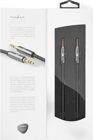Nedis Cablu Audio Jack 3,5 Mm Male - 3,5 Mm Male Negru 5m Profigold
