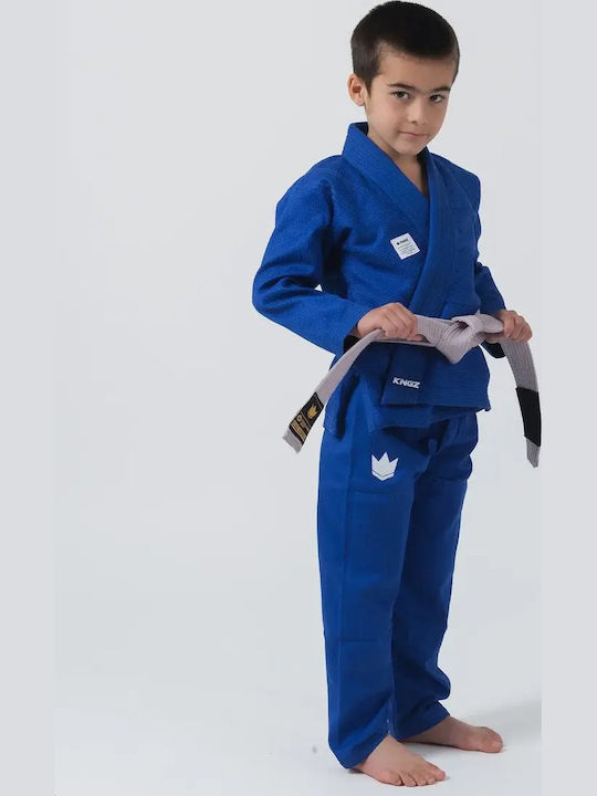 Kingz Kore Παιδική Στολή Jiu Jitsu Μπλε