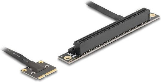 Delock Adapter Mini PCIe Male to PCIe 3.0 x16 Slot 90°